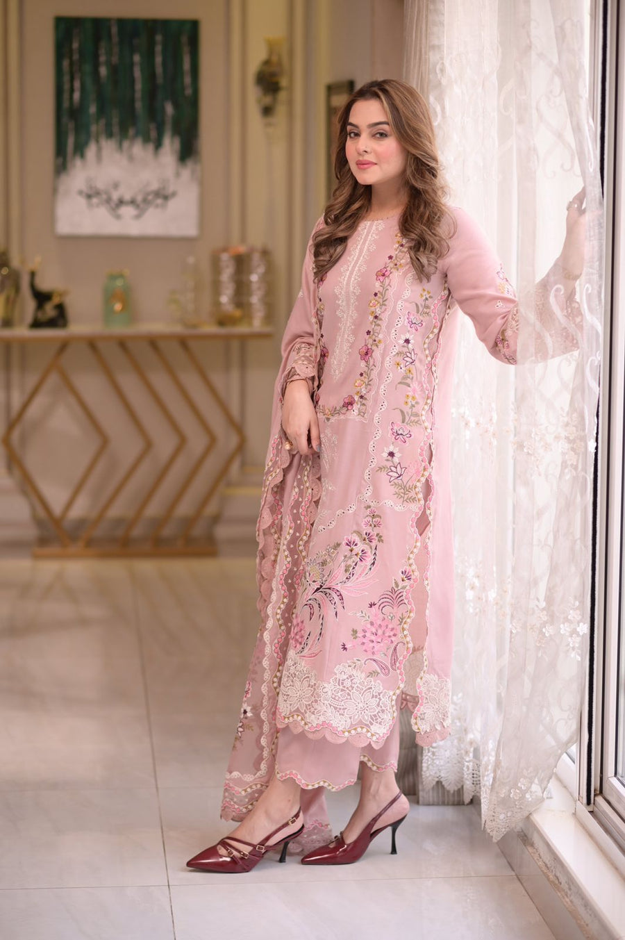 Lawn Dress K-4034