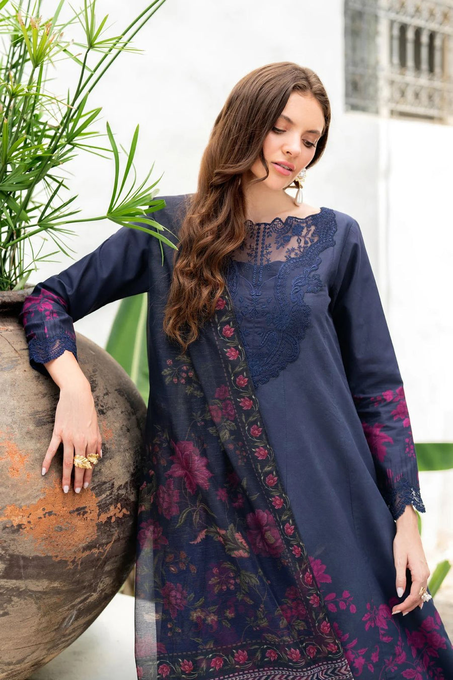 Lawn Dress K-4046