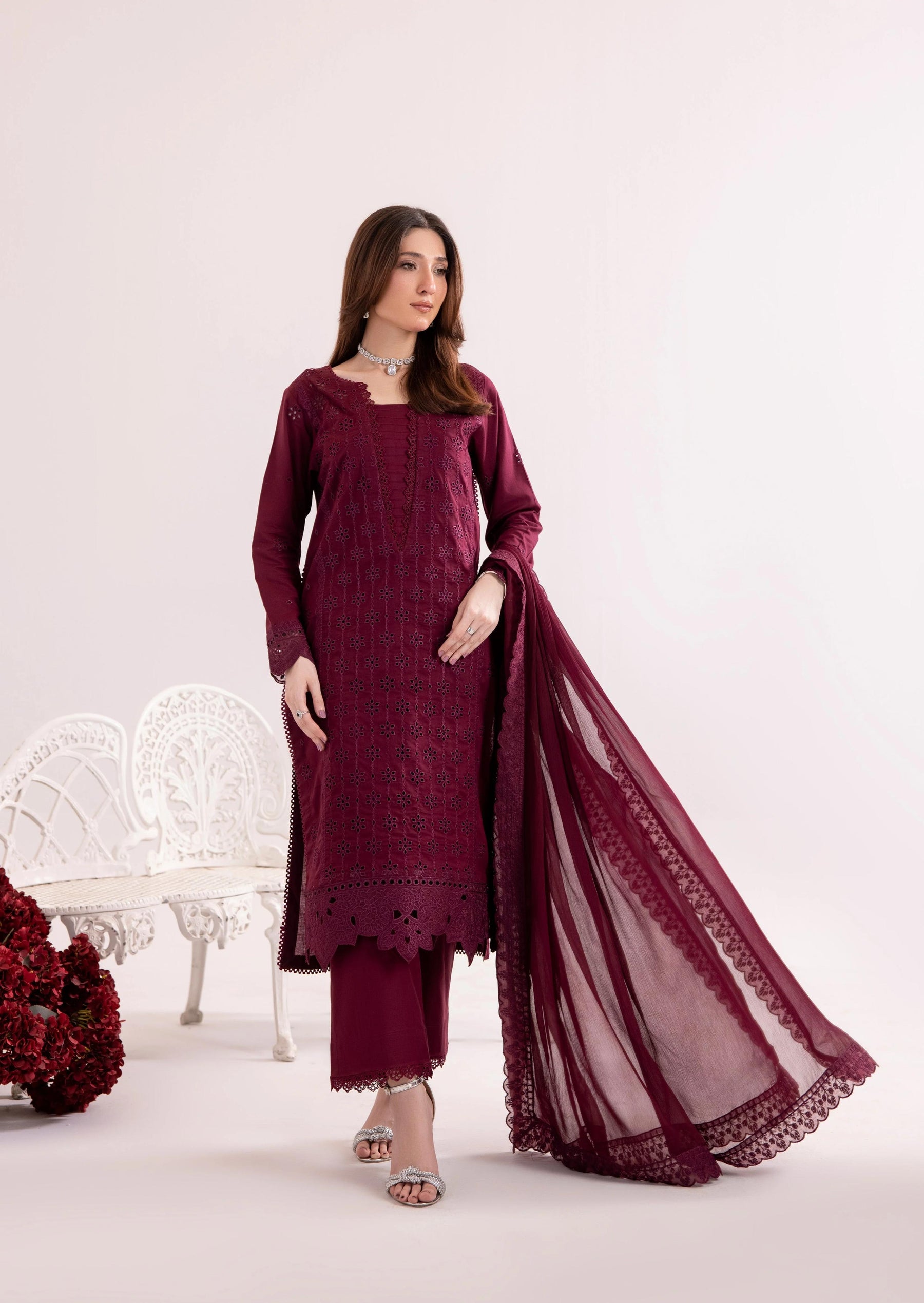 Lawn Dress K-4047