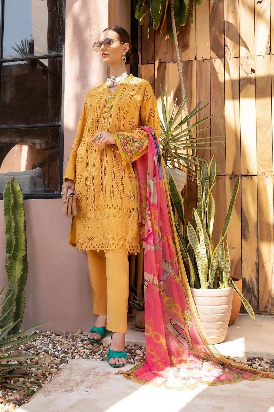 Lawn Dress K-4050