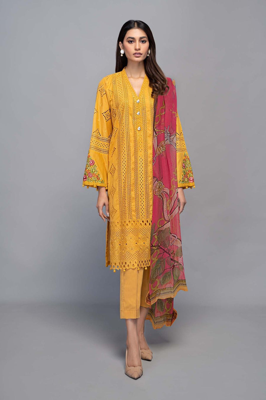 Lawn Dress K-4050