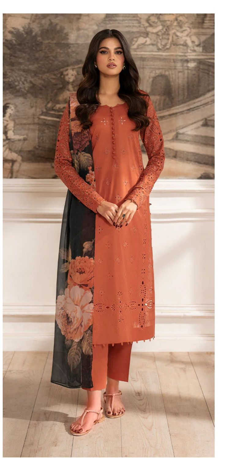 Lawn Dress K-4053