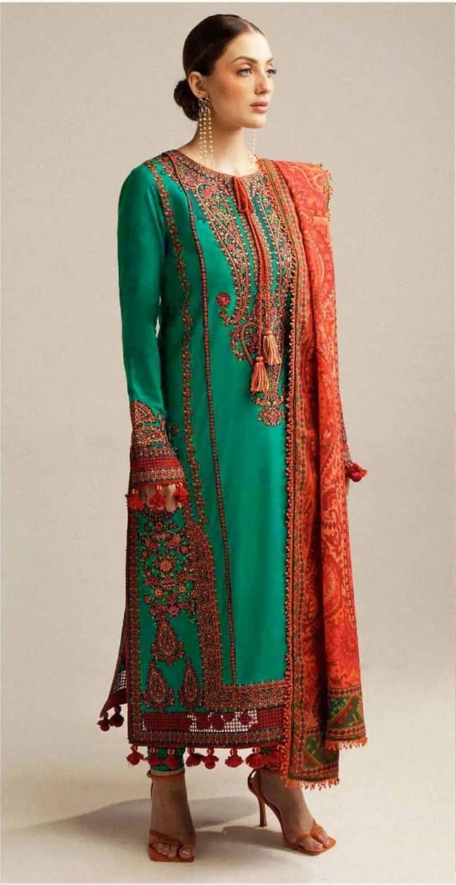 Lawn Dress K-1001