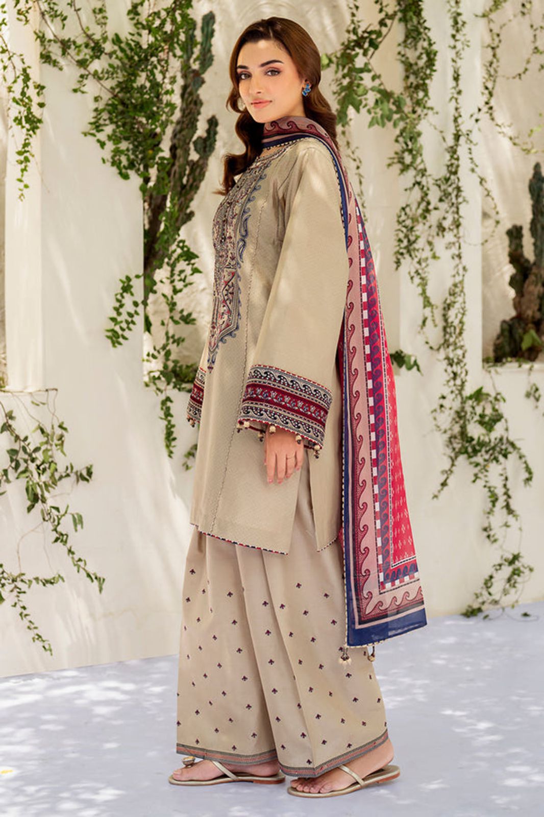 Lawn Dress K-1013