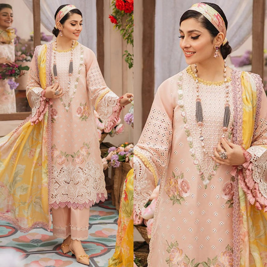 Lawn Dress D-1036