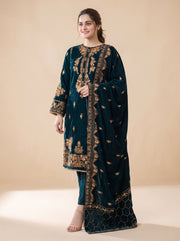 Anahita Velvet 3 Piece D-2006