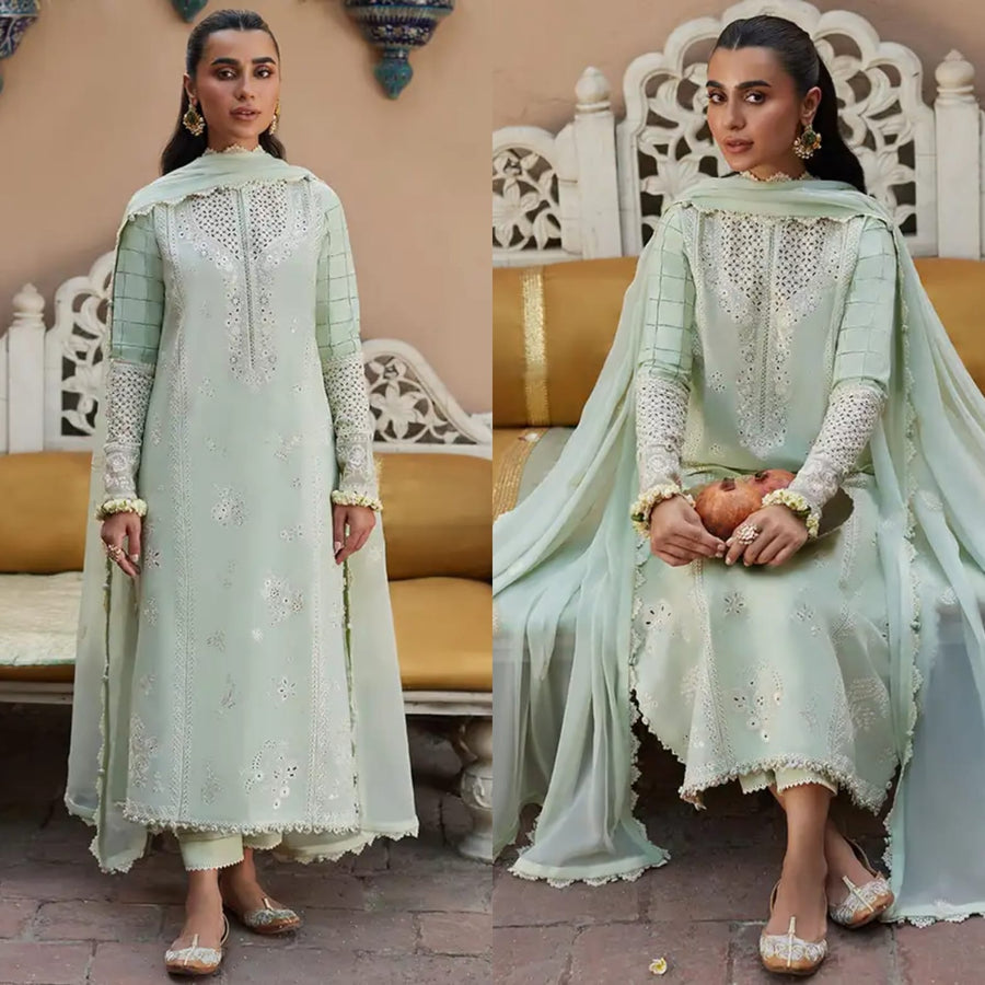 Lawn Dress D-1032