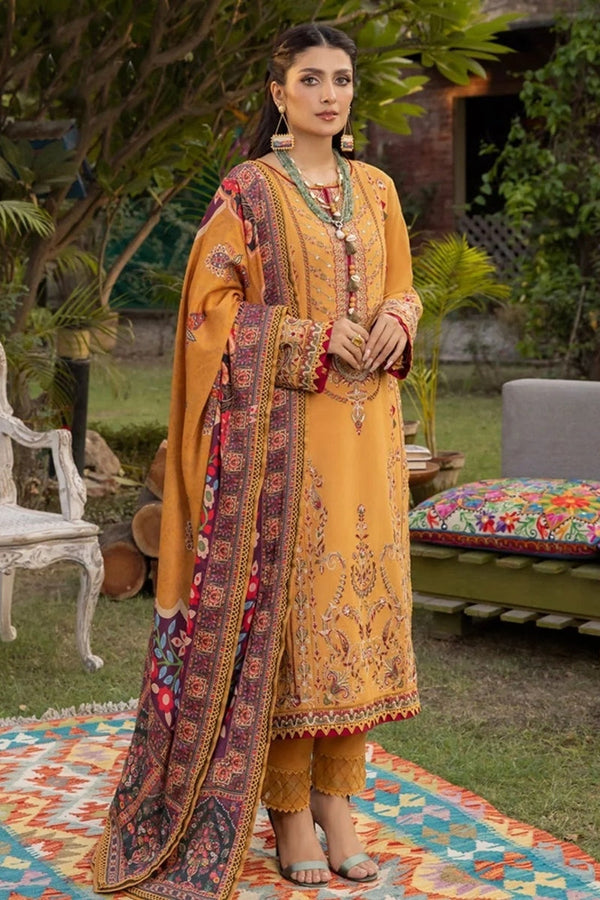 Sapphire 3-Piece Embroidered lawn - 585