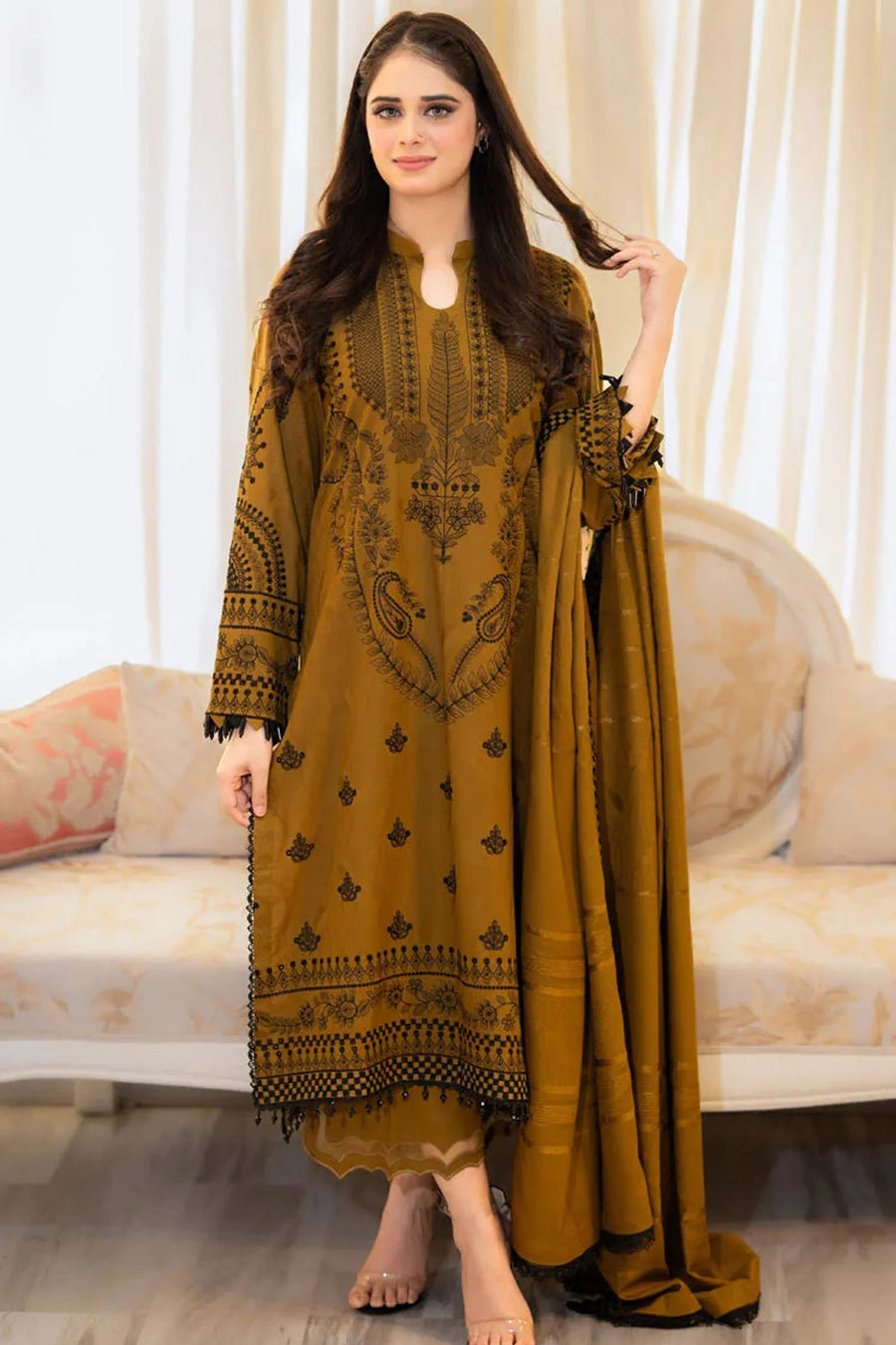 Eid Collection - Lawn Dress K-1008