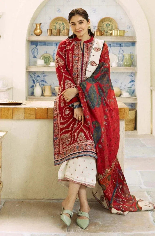 Lawn Dress D- 058