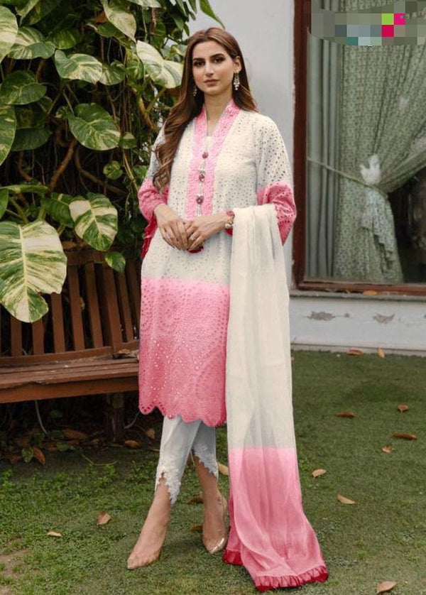 3-Pc Lawn Embroidered Dress Deals of the Day FSC-5026