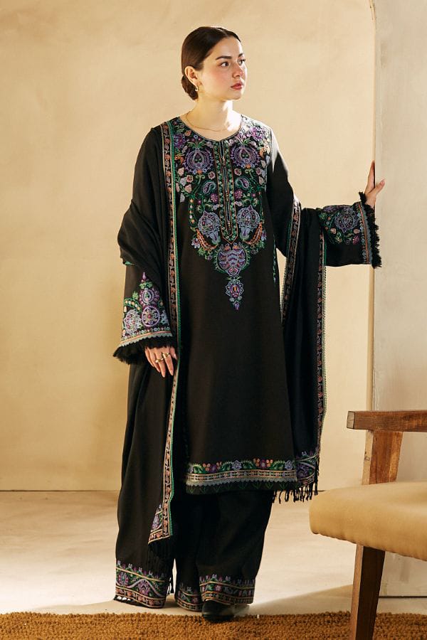 3-PC KHADDAR EMBROIDERED DRESS DEALS OF THE DAY AMS-9066 FL