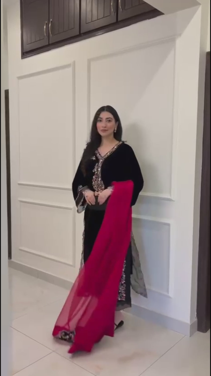 Pari Velvet 3 Piece D-2015