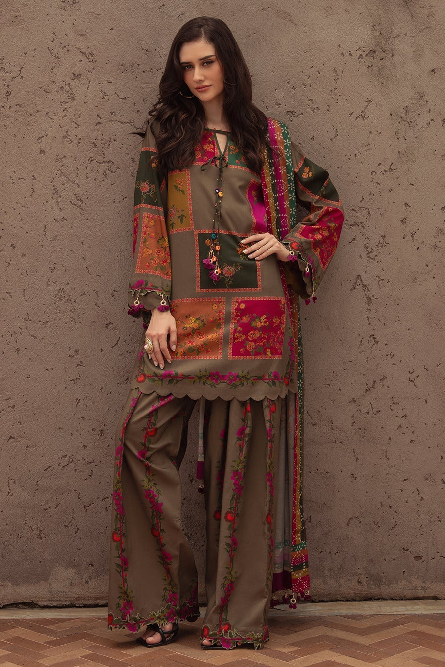 Lawn Dress K-3271