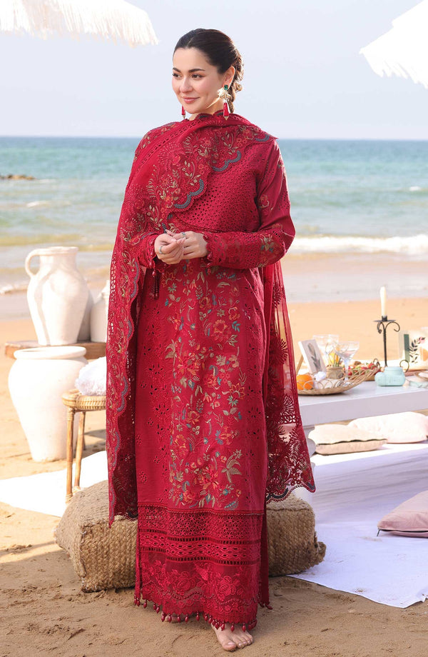 Dhanak 3-Piece Embroidered Dress D-GD T23